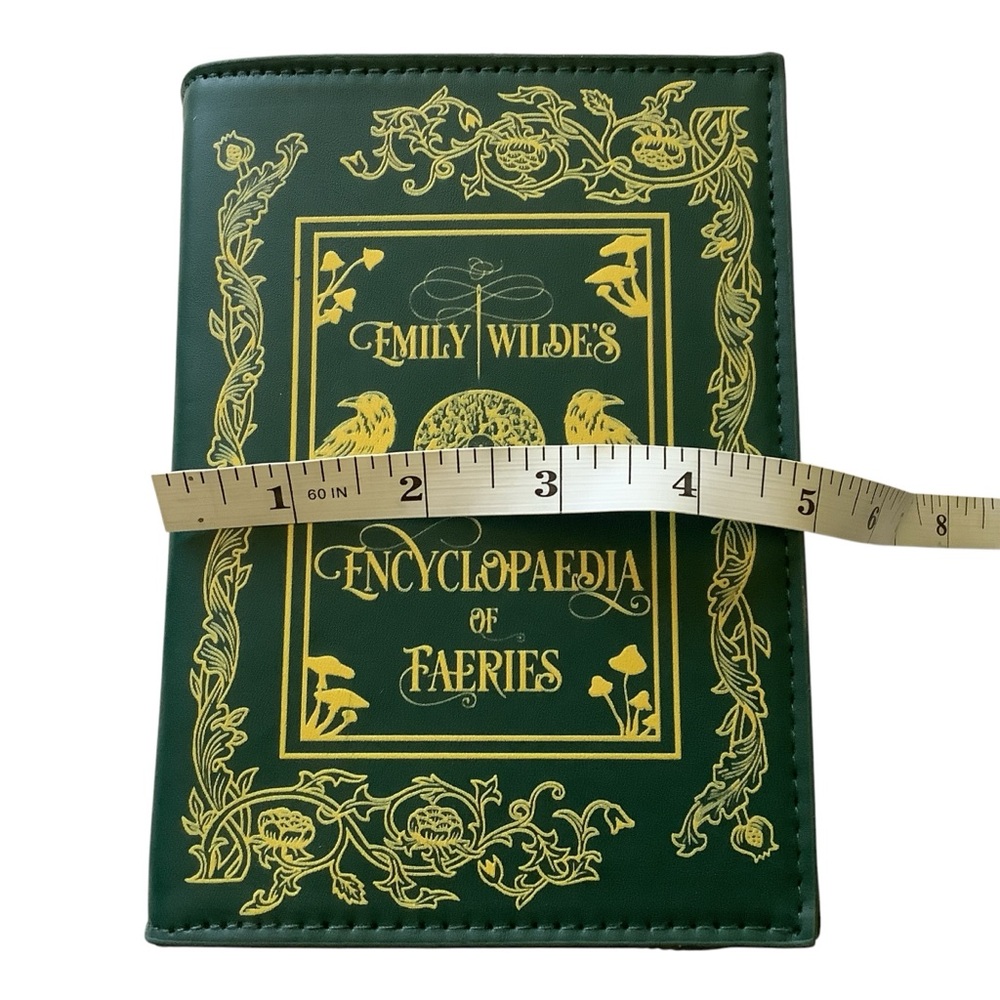 SOLD! Small Encyclopedia of Faeries Book Purse - Picture 8 of 8